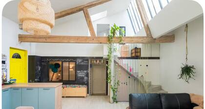 Quiet, peaceful loft with terrace in the city center