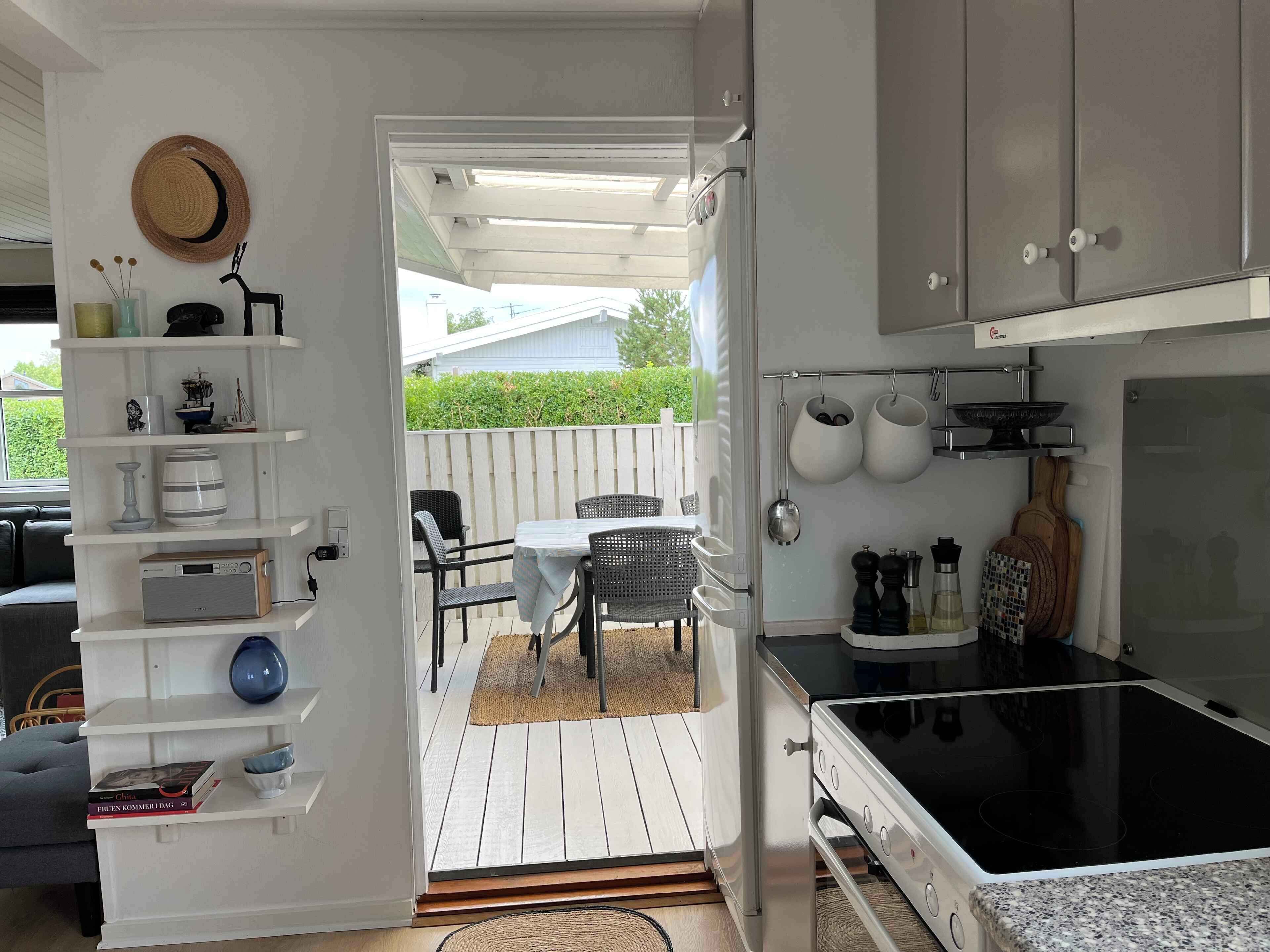 Kühlschrank, Ofen, Herdplatte, Geschirrspüler