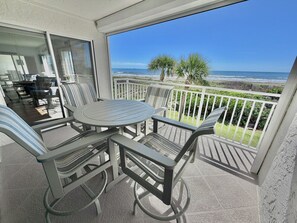 Outdoor dining - Windjammer Oceanfront | Direct Ocean View (Cape Canaveral)