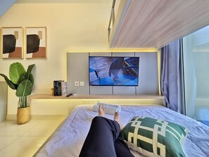 Apartment, 1 Bedroom, City View | Iron/ironing board, free WiFi - Azul By SanLiving - 1BR - PIK (Jakarta)