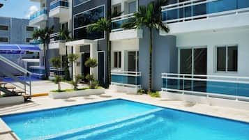 Apartment, 2 Bedrooms, Accessible, Balcony | Pool