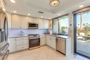 Fridge, microwave, stovetop, dishwasher - 15 Mi to Coachella: Palm Desert Gem w/ Pool Access (Palm Desert)
