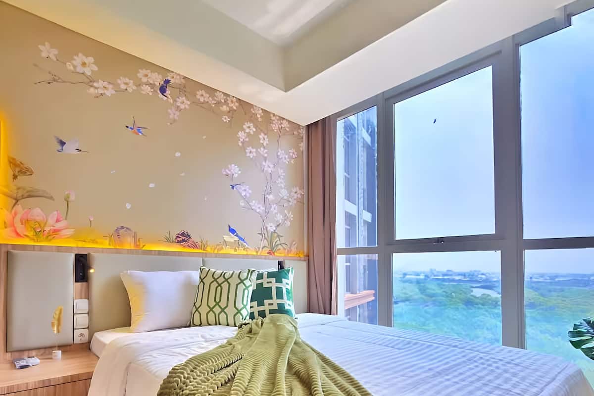 Departamento, 1 habitación, vista a la ciudad | Tabla de planchar con plancha y wifi gratis