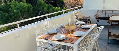 Opções para refeição ao ar livre