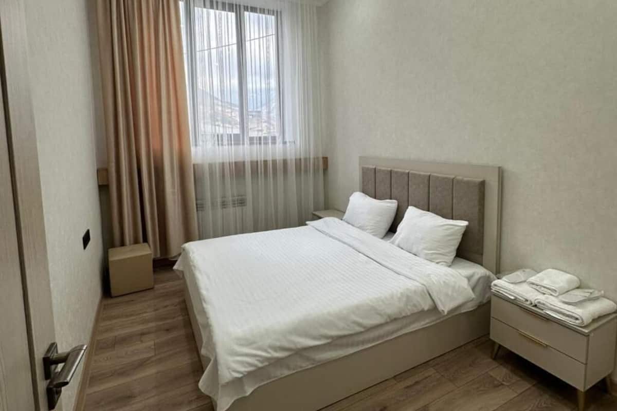 Economy Quadruple Room | Iron/ironing board (on request), WiFi (free), bed sheets