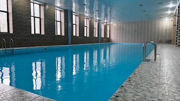 Una piscina techada