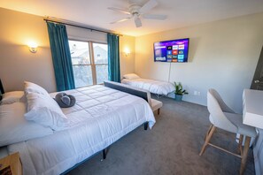 3 dormitorios, tabla de planchar con plancha, wifi y ropa de cama