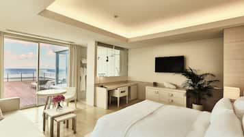 Executive-dobbeltværelse - balkon - havudsigt | Gratis Wi-Fi