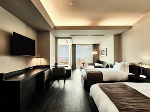 Luxury Twin Room, Balcony, Ocean View - HOTEL GREGES (Munakata)