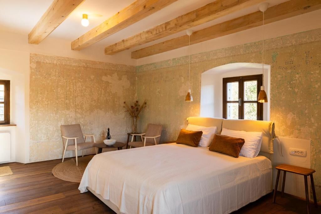 Tripla Deluxe, patio, vista cortile