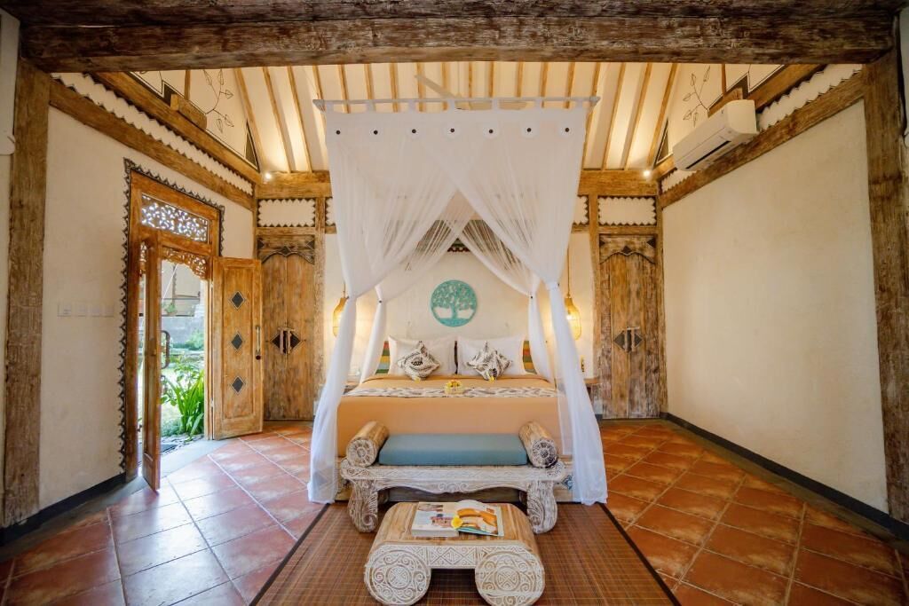 Vila, 2 kamar tidur, balkon, pemandangan kebun | Wi-Fi gratis