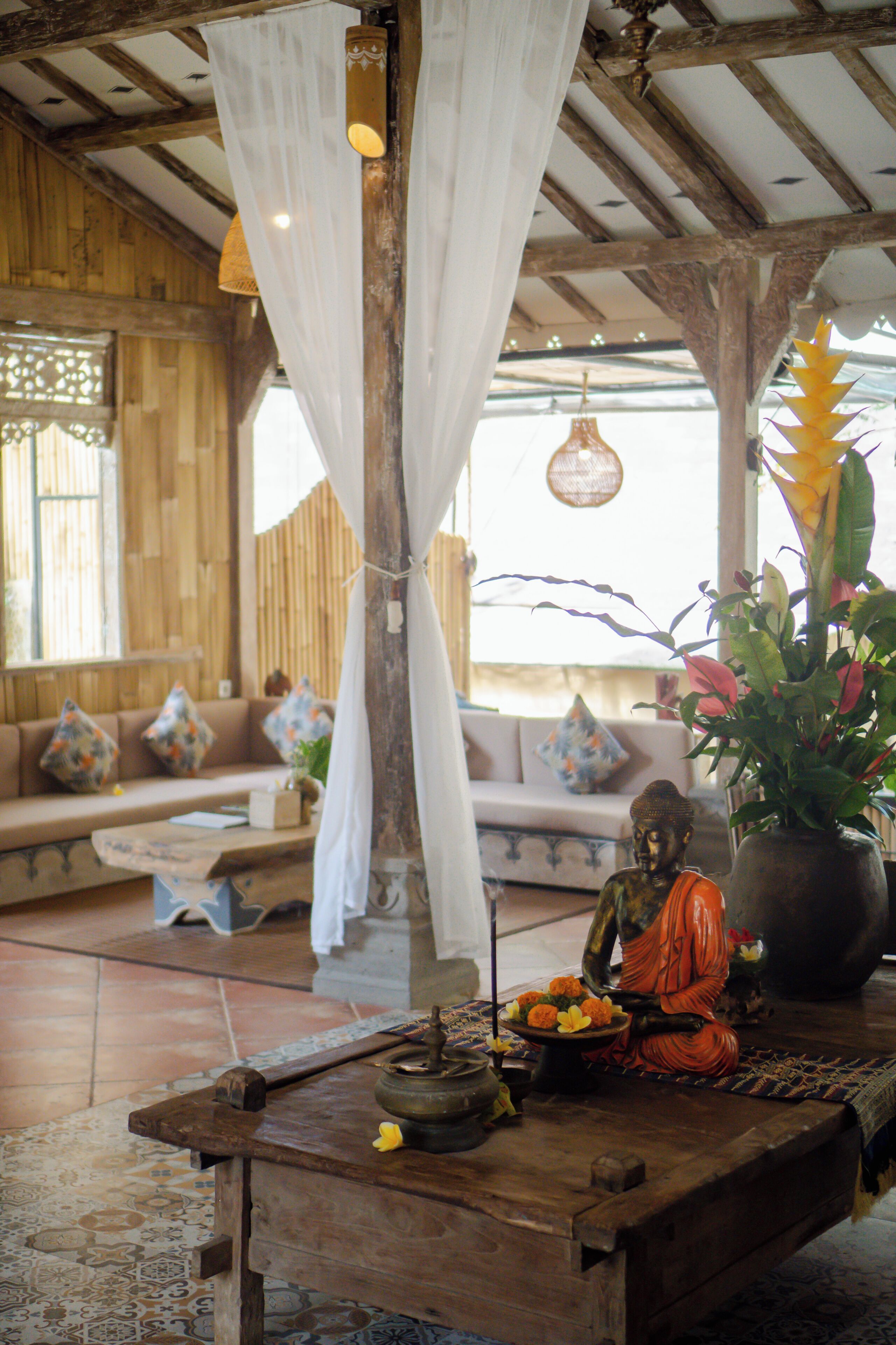 Vila, 2 kamar tidur, balkon, pemandangan kebun | Area keluarga