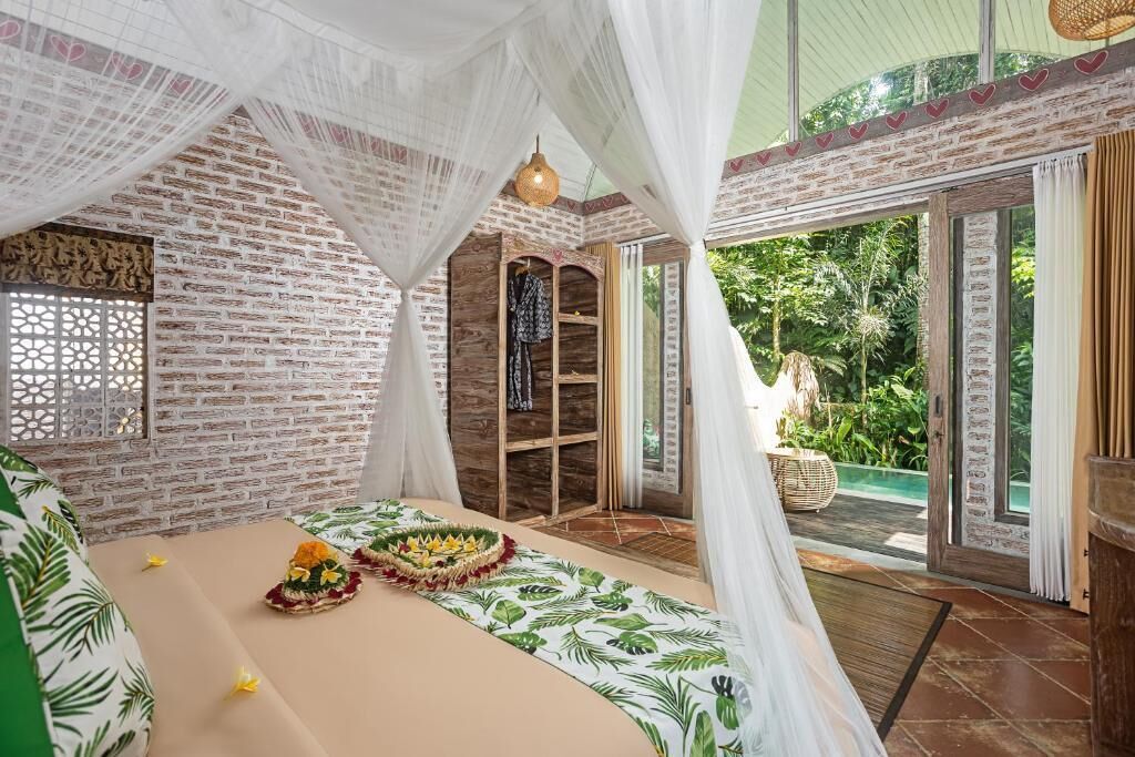 Vila, 1 kamar tidur, balkon, pemandangan kebun | Wi-Fi gratis