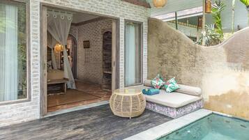 Villa, 1 Bedroom, Balcony, Garden View | Teres/patio