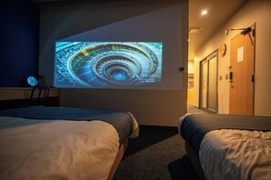 1 slaapkamer, een bureau, gratis wifi, beddengoed