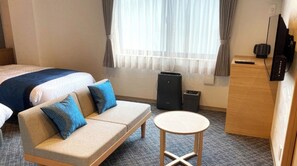 Unclassified image, 4 of 11, button - Standard Twin for 1 person | Rinn Niomon Room o / Kyoto City Kyōto (Kyoto City)