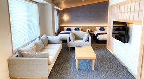 Unclassified image, 2 of 14, button - Japanese Suite for 3 people | Rinn Niomon Room / Kyoto City Kyōto (Kyoto City)