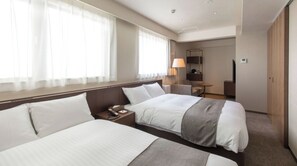 1 bedroom, desk, free WiFi, bed sheets - Standard Twin for 2 people | Yoin Hotel Kyoto Gi / Kyoto City Kyōto (Kyoto City)