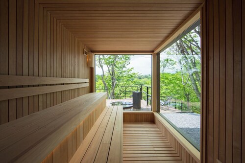 A luxury villa with sauna BBQ bonfires the soun / Nasu District Tochigi