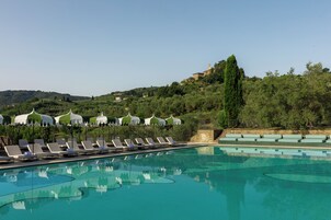 Indoor pool, seasonal outdoor pool