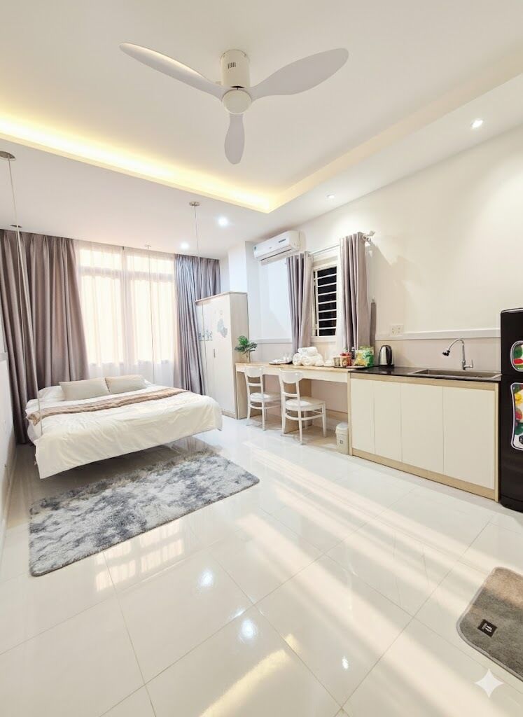 豪華雙人房, 廚房, 城市景觀 | 書桌、筆電工作空間、免費無線上網