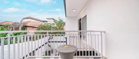 Villa, 2 Bedrooms, Balcony, Pool View | Terrace/patio