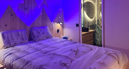 Appartement chaleureux type chalet