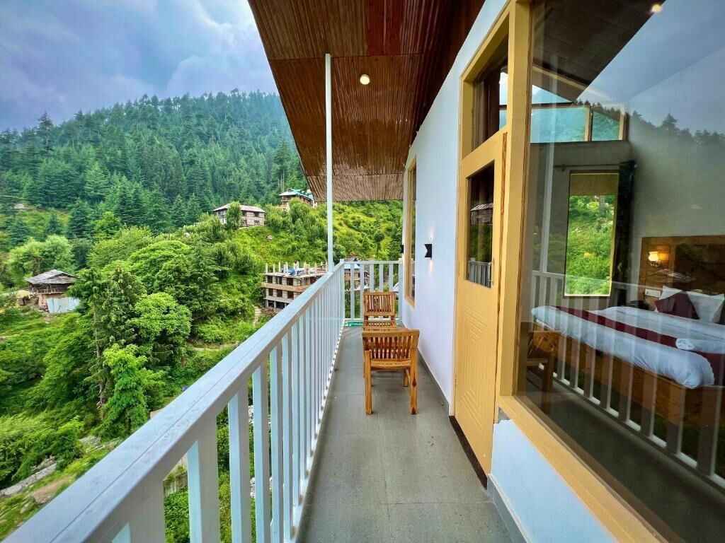 Superior Double Room, Balcony, Mountain View