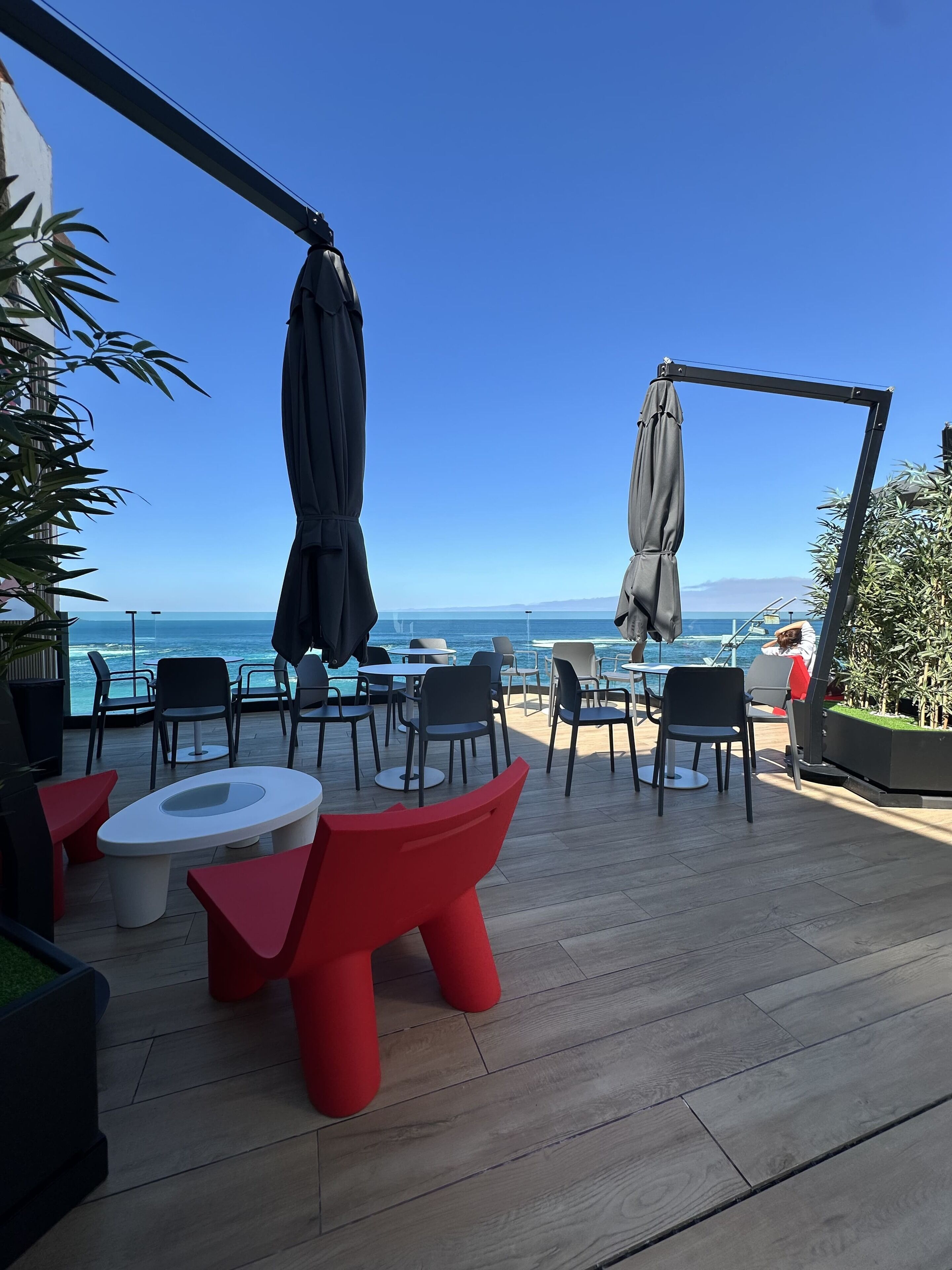 Terrasse sur le toit