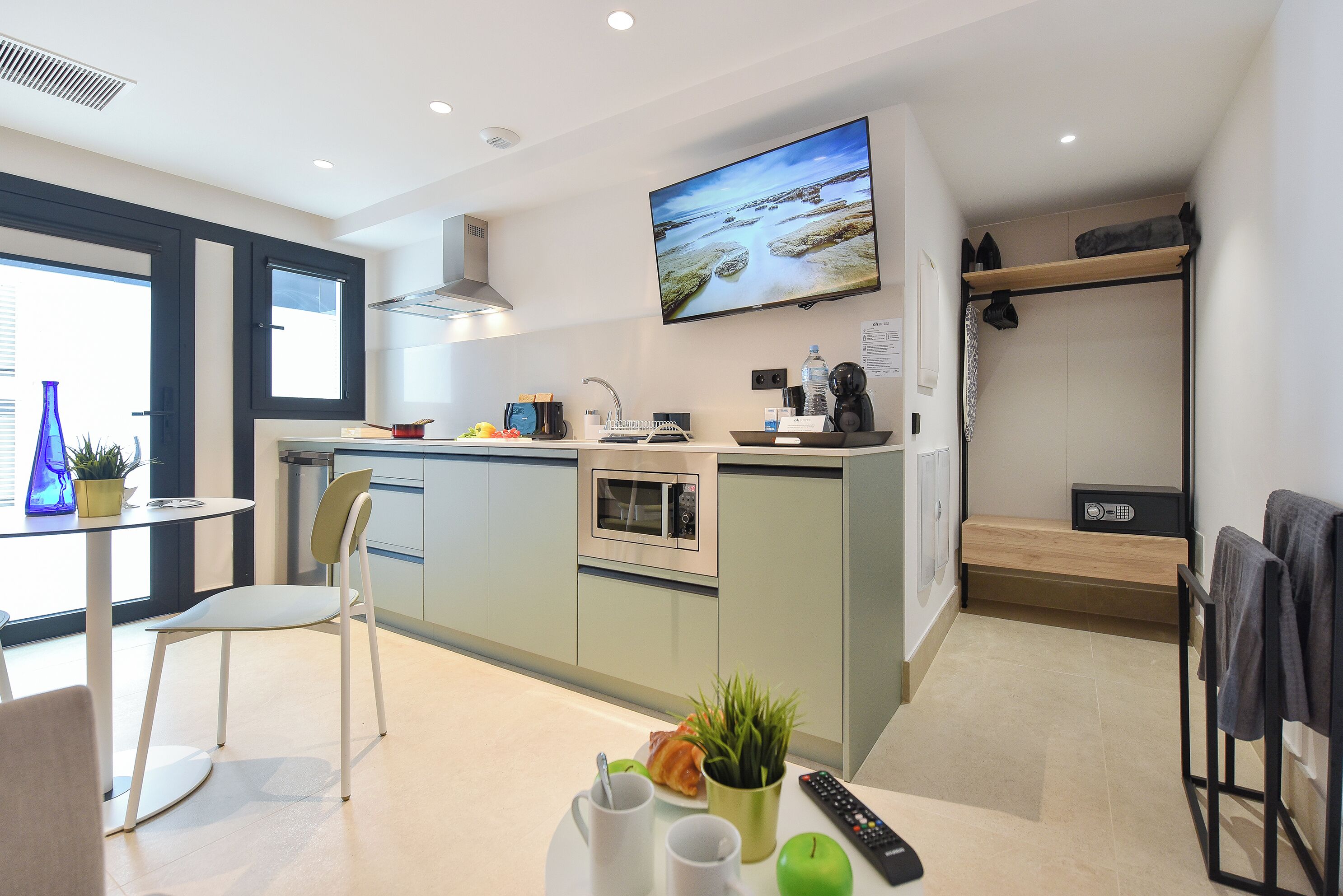 Coffres-forts dans les chambres, bureau