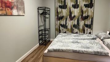 1 soverom, strykejern/-brett, wi-fi og sengetøy