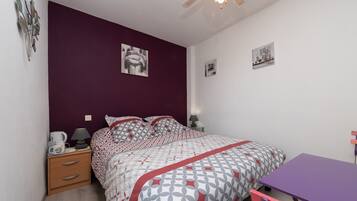 1 chambre, Wi-Fi, draps fournis