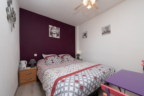 1 chambre, Wi-Fi, draps fournis