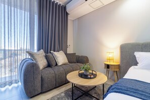 Comfort Studio | Living area - Lux Ellipse Galelileo (Midrand)