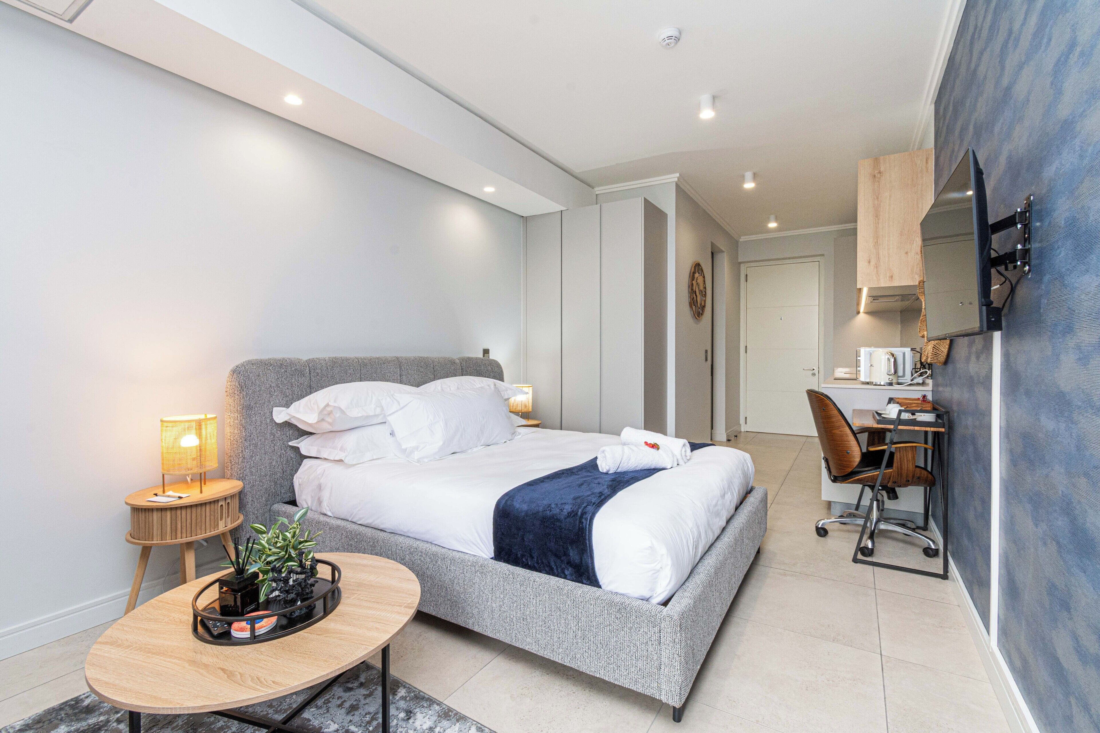 Monolocale comfort | Una scrivania, postazione laptop, tende oscuranti, Wi-Fi gratuito