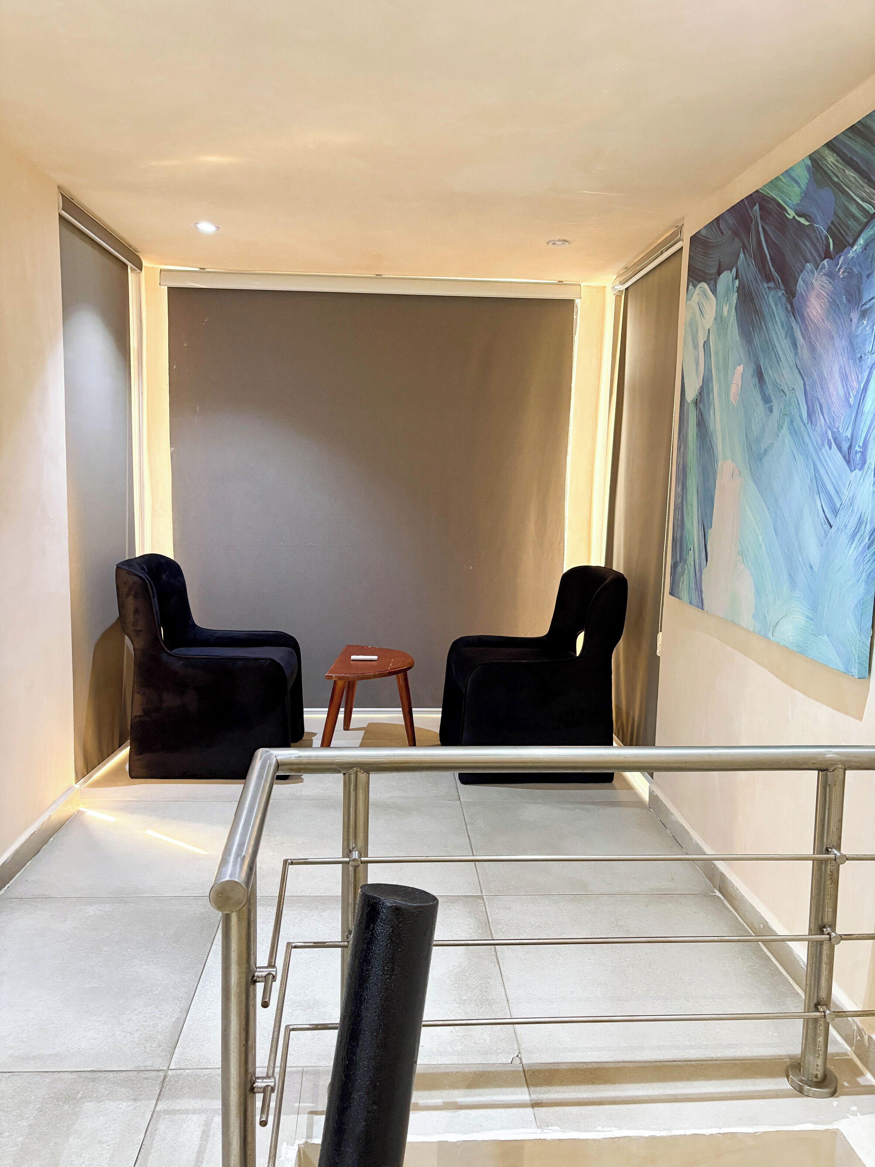 Comfort-huoneisto, parveke, rantanäköala | Oleskelualue