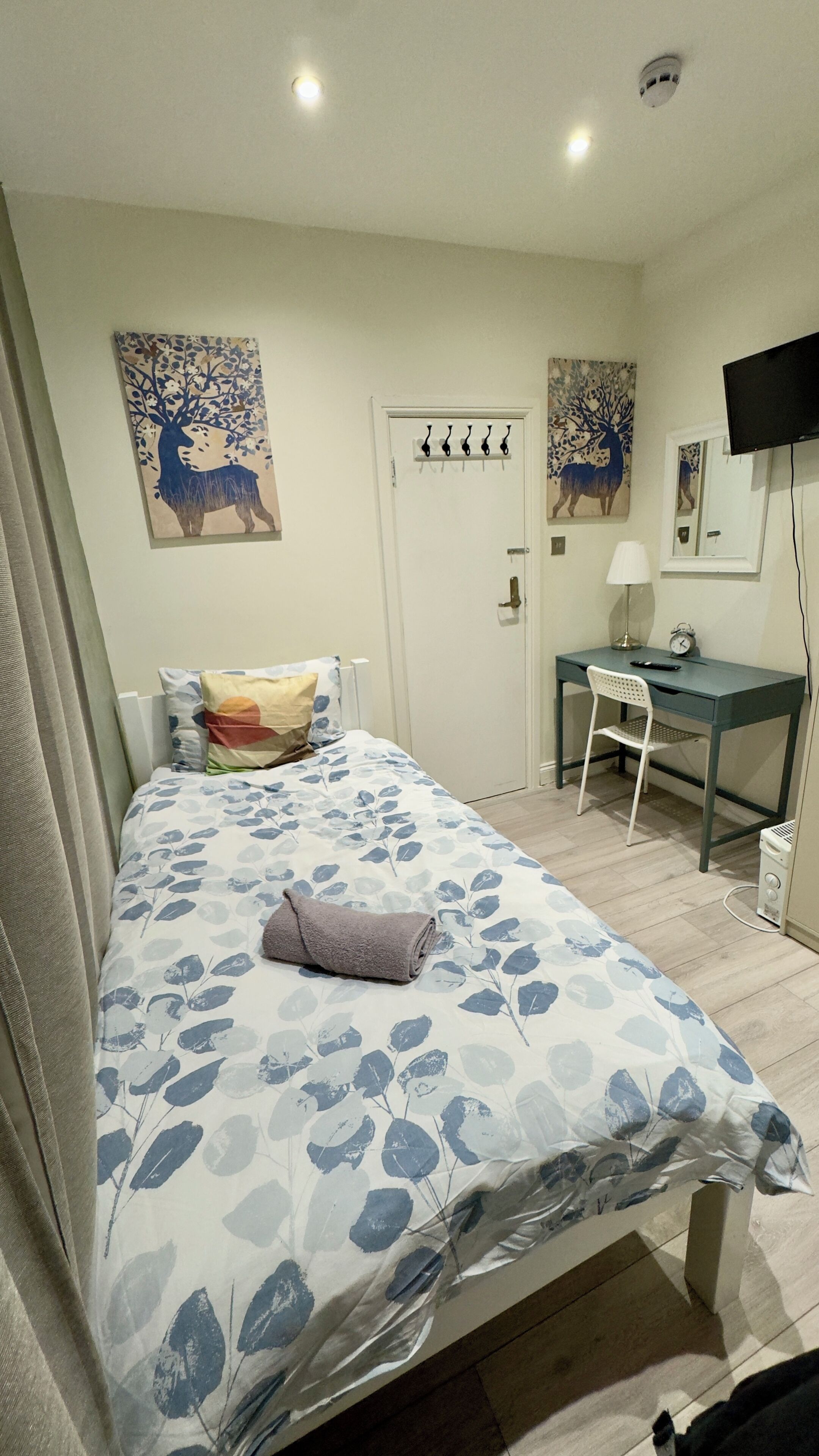 Desk, iron/ironing board, free WiFi