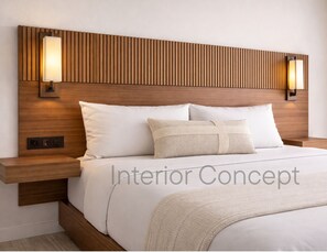 Monolocale Basic, 1 letto king, doccia a filo pavimento, vista oceano | Wi-Fi gratuito