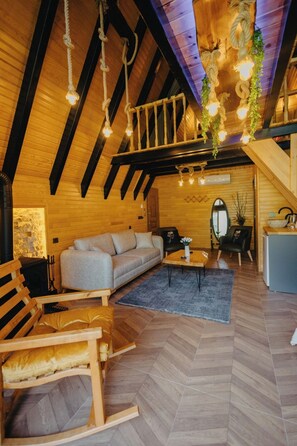 Comfort Suite | Living area - Opiaa Dağ Evleri (Rize)