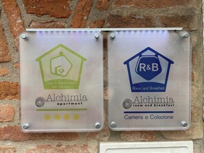 Façade de l’hébergement