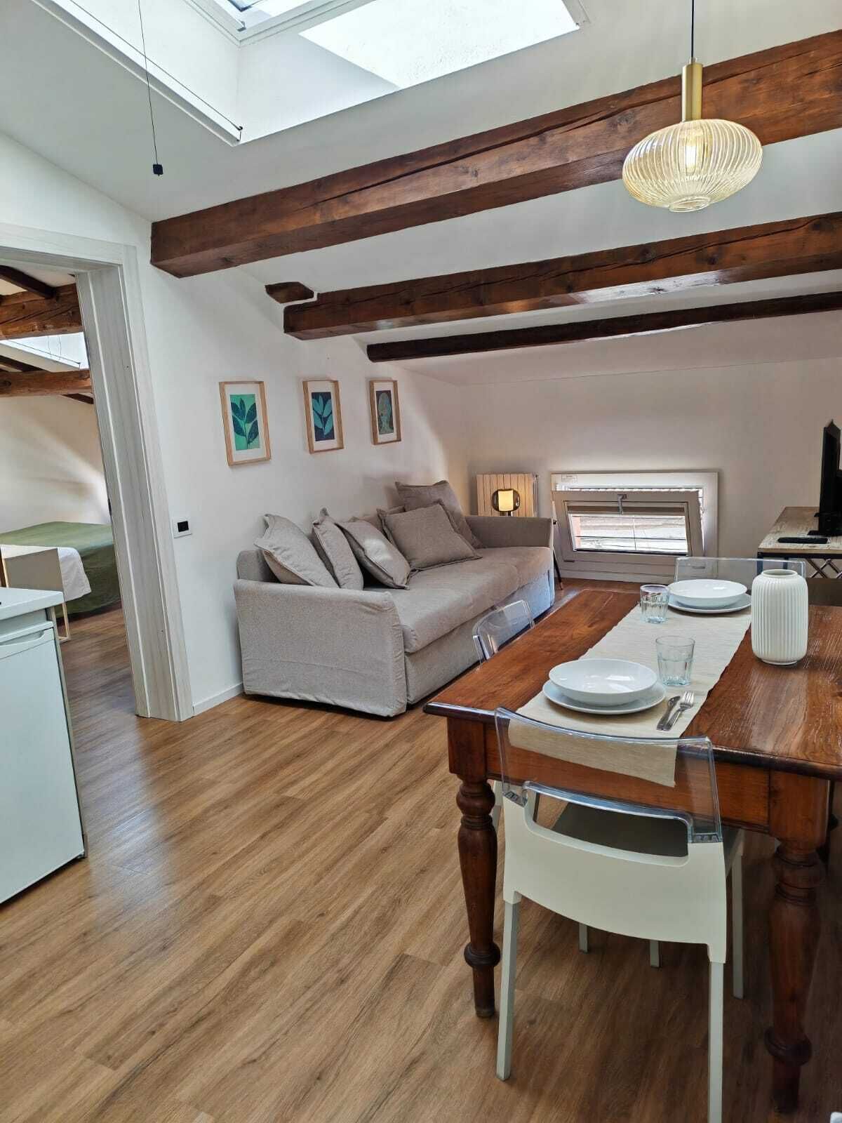 Appartement Confort, 1 chambre, non-fumeur, dans la tour | Coin séjour