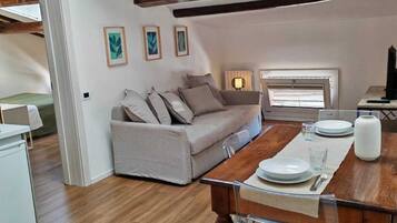 Appartement Confort, 1 chambre, non-fumeur, dans la tour | Coin séjour