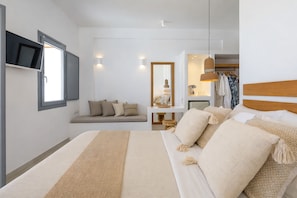 Deluxe Apartment, City View | In-room safe, iron/ironing board, free WiFi - Oneiro luxury suites (Astypalea)