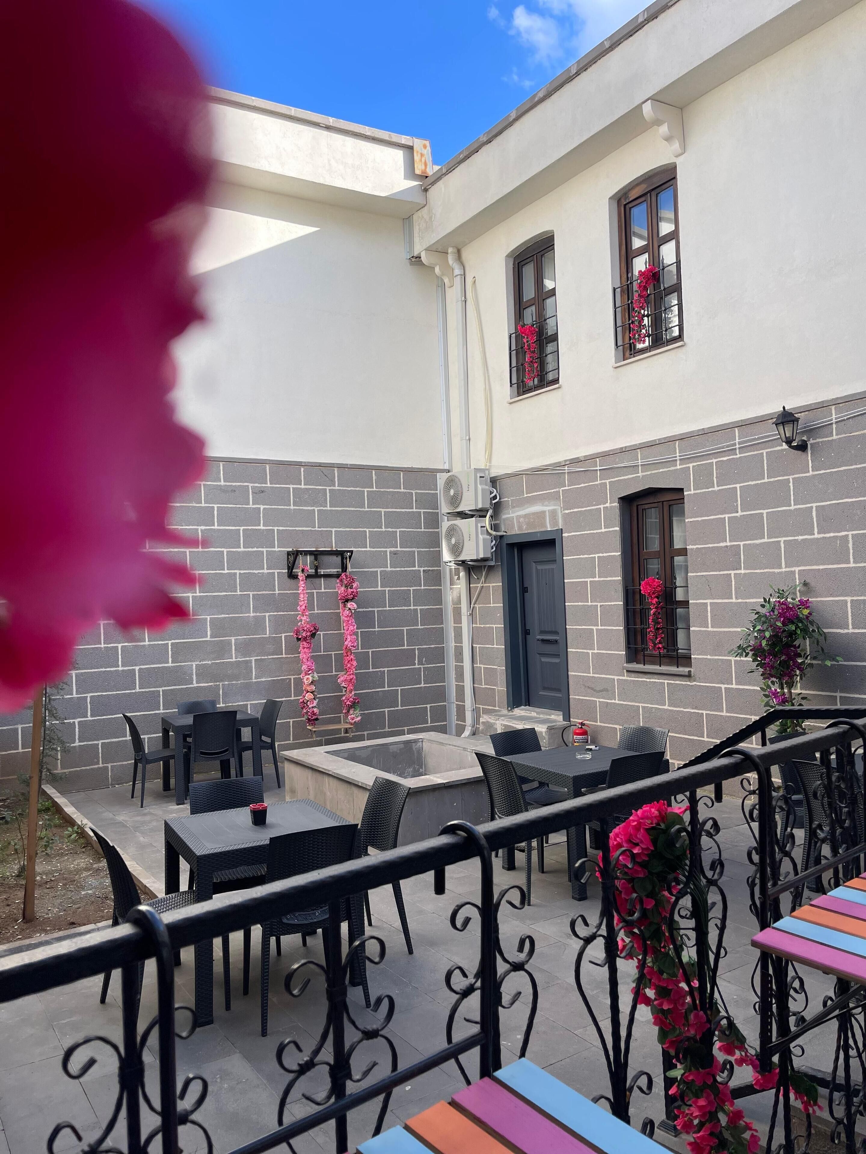 Quarto triplo luxo, vista para o jardim