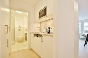 Shower, hair dryer - Ostseeglück Apartment 303 (Timmendorfer Strand)