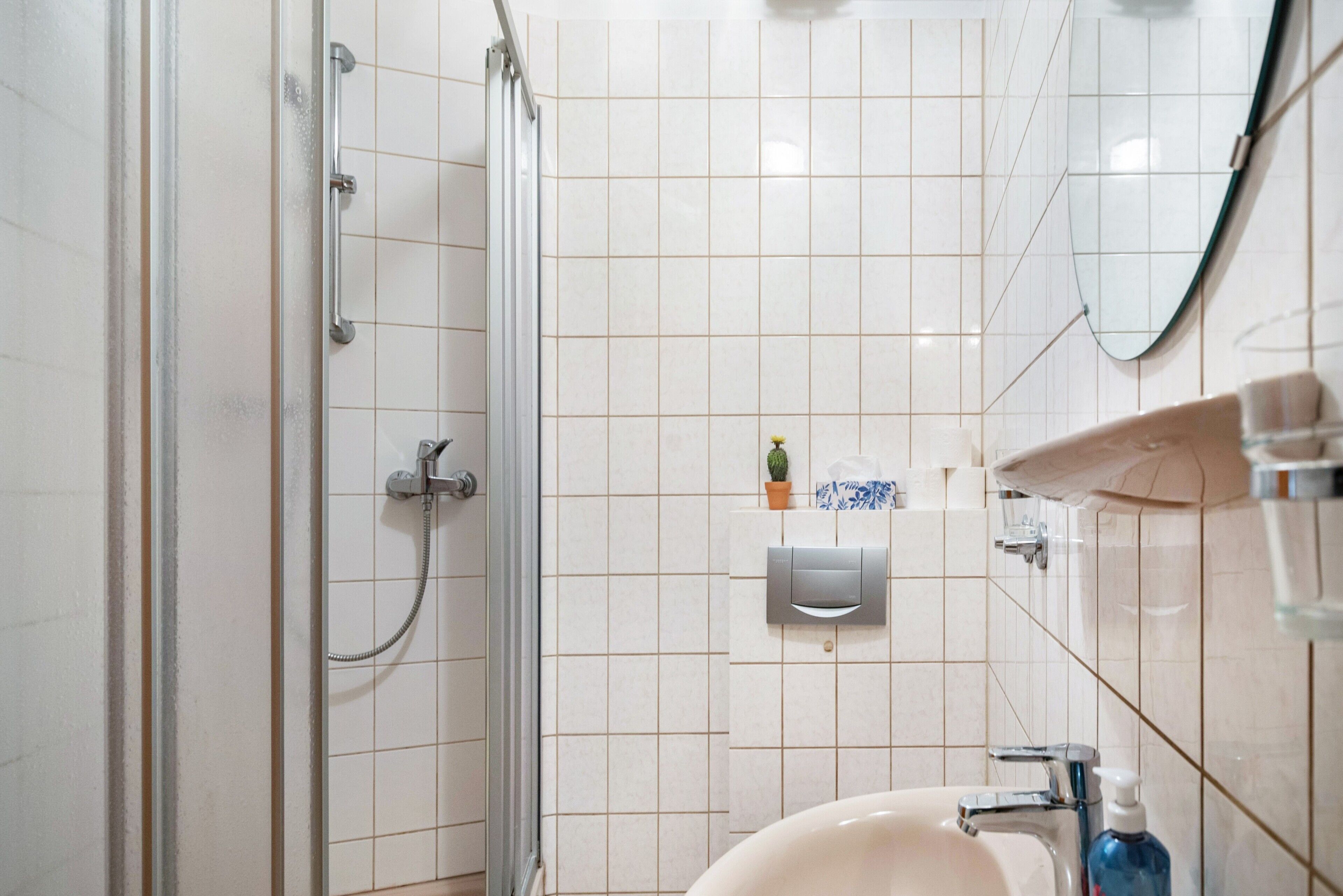 Dusche, Handtücher