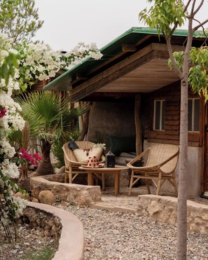 Classic Cabin, 1 Double Bed, Non Smoking, Garden View | In-room safe, individually decorated, individually furnished - Haven Morocco (Tafedna)