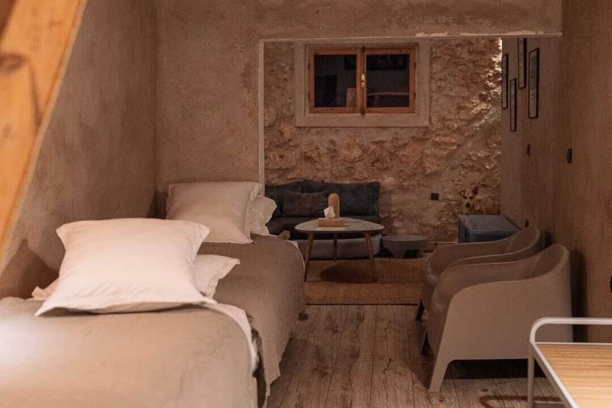 Familie suite, uitzicht op zee