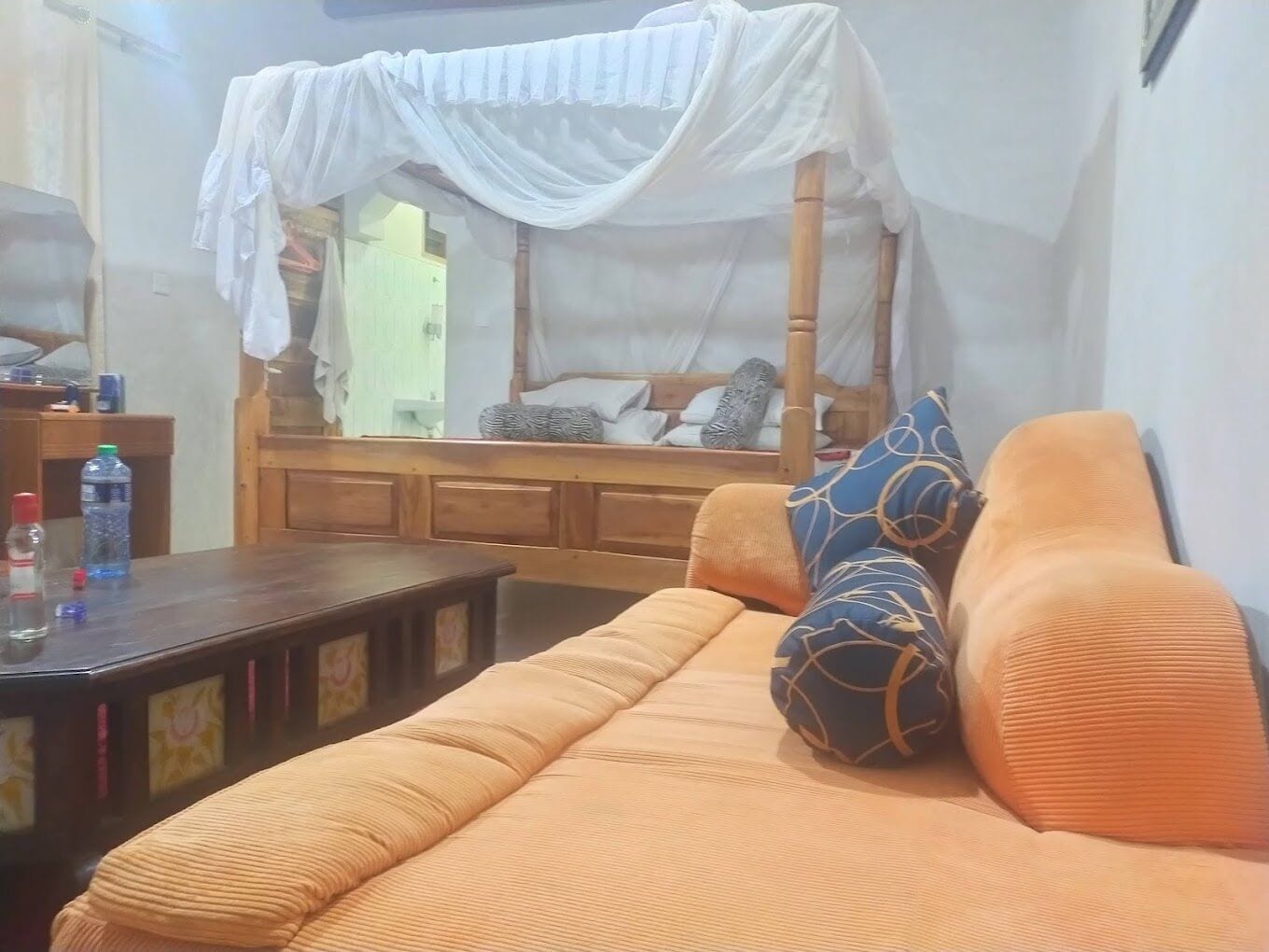 Dobbeltrom – deluxe, hageutsikt | Wi-fi (inkludert) og sengetøy