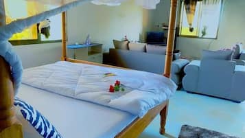 Enkeltrom – superior, hageutsikt | Wi-fi (inkludert) og sengetøy